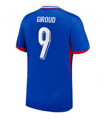 Francia Olivier Giroud #9 Primera Equipación Eurocopa 2024 Manga Corta